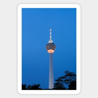 KL Menara - Kuala Lumpur, Malaysia Sticker